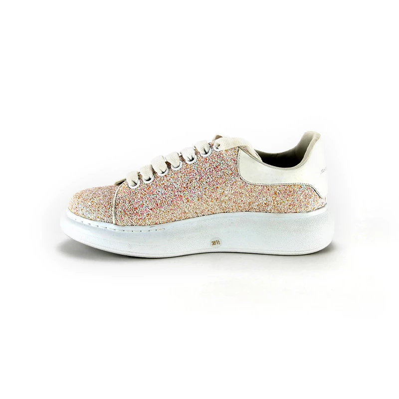 کفش اسنیکرز زنانه بدون ساق چرم Alexander McQueen 