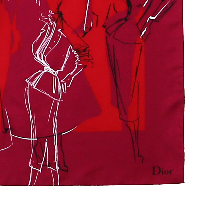 روسری ابریشم Christian Dior 