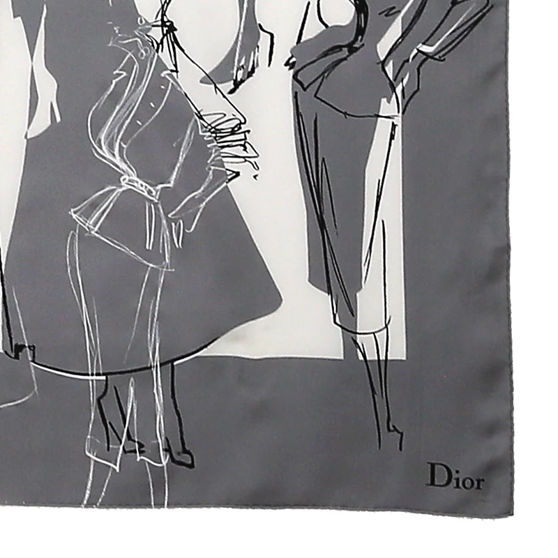 روسری ابریشم Christian Dior 