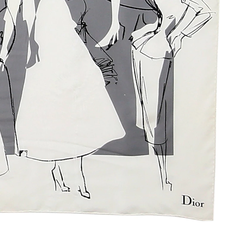 روسری ابریشم Christian Dior 