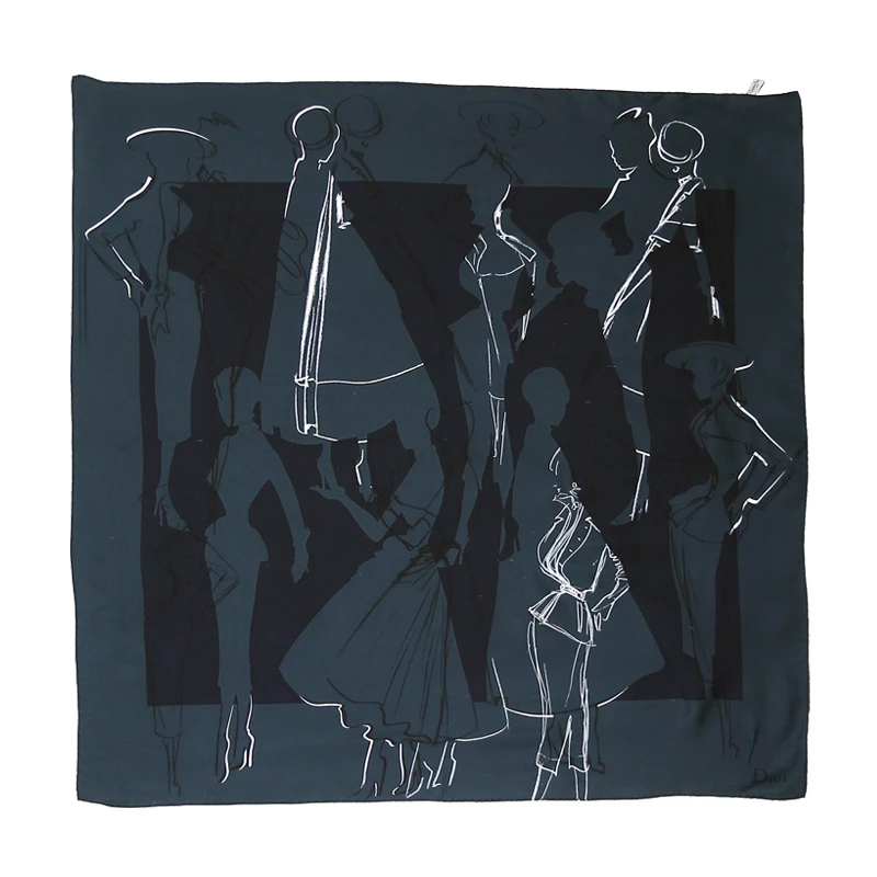 روسری ابریشم Christian Dior 