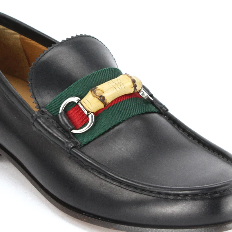 کفش لوفر مردانه چرم Gucci 