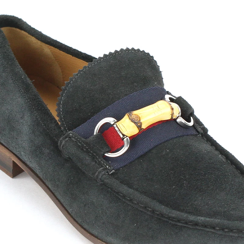 کفش لوفر مردانه جیر Gucci 