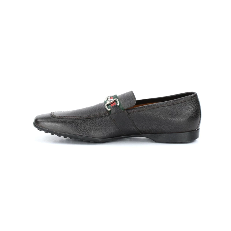 کفش لوفر مردانه چرم Gucci 