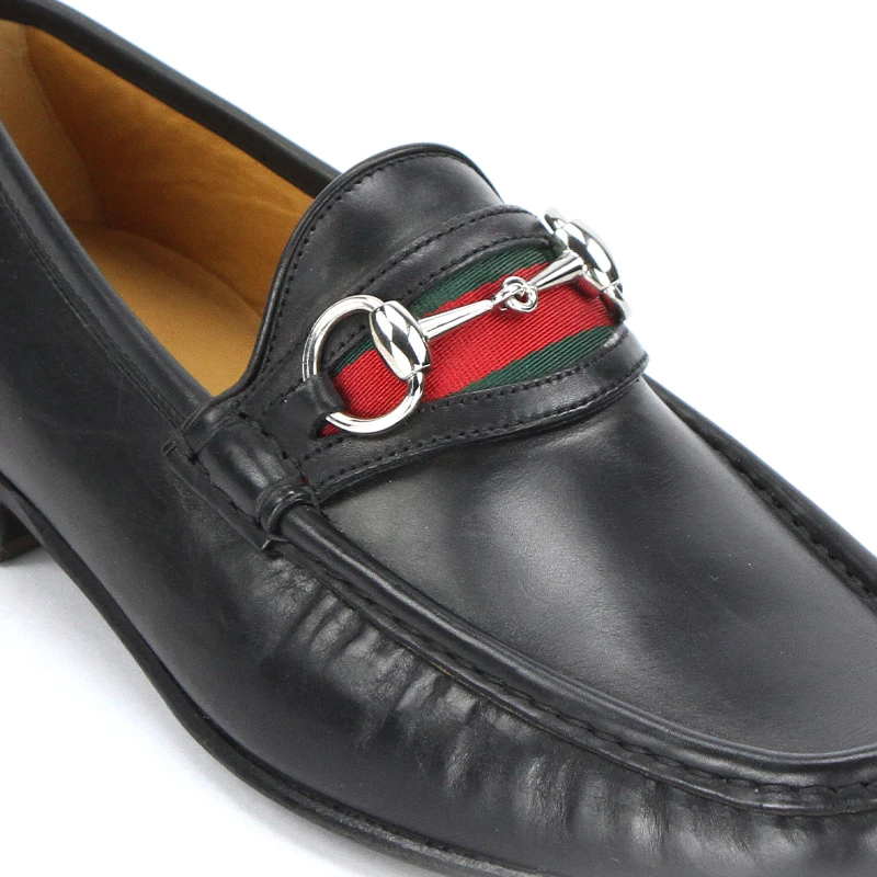 کفش لوفر مردانه چرم Gucci 