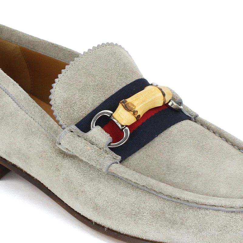 کفش لوفر مردانه جیر Gucci 