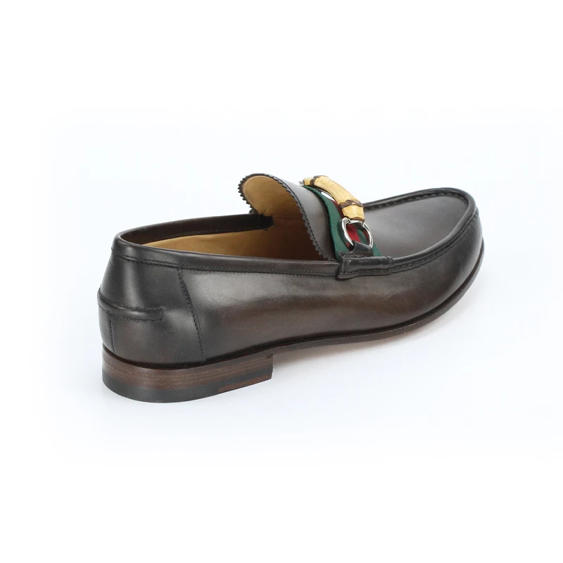 کفش لوفر مردانه چرم Gucci 