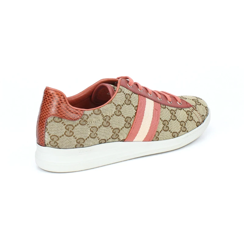 کفش اسنیکرز زنانه بدون ساق پارچه ای Gucci 
