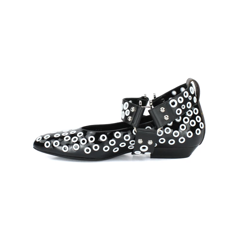 کفش تخت زنانه ورنی مدل ساده Louis Vuitton 