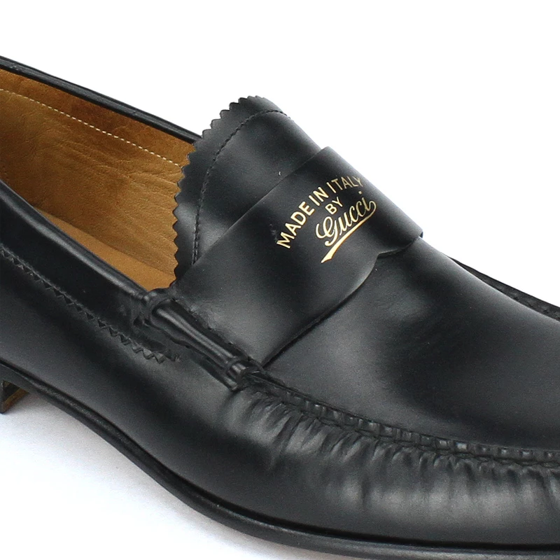 کفش لوفر مردانه چرم Gucci 